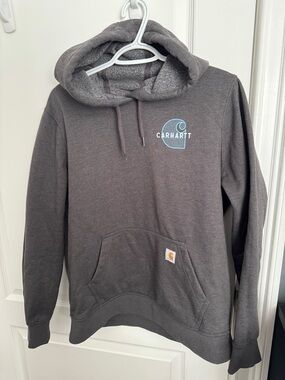 Woman’s Size Large Carhartt Relaxed Fit Midweight Rain Defender Hoodie